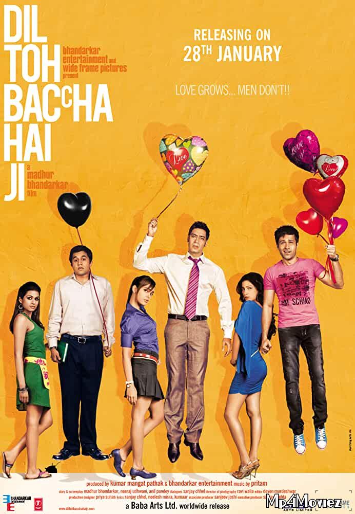 poster of Dil Toh Baccha Hai Ji 2011 Hindi Full Movie