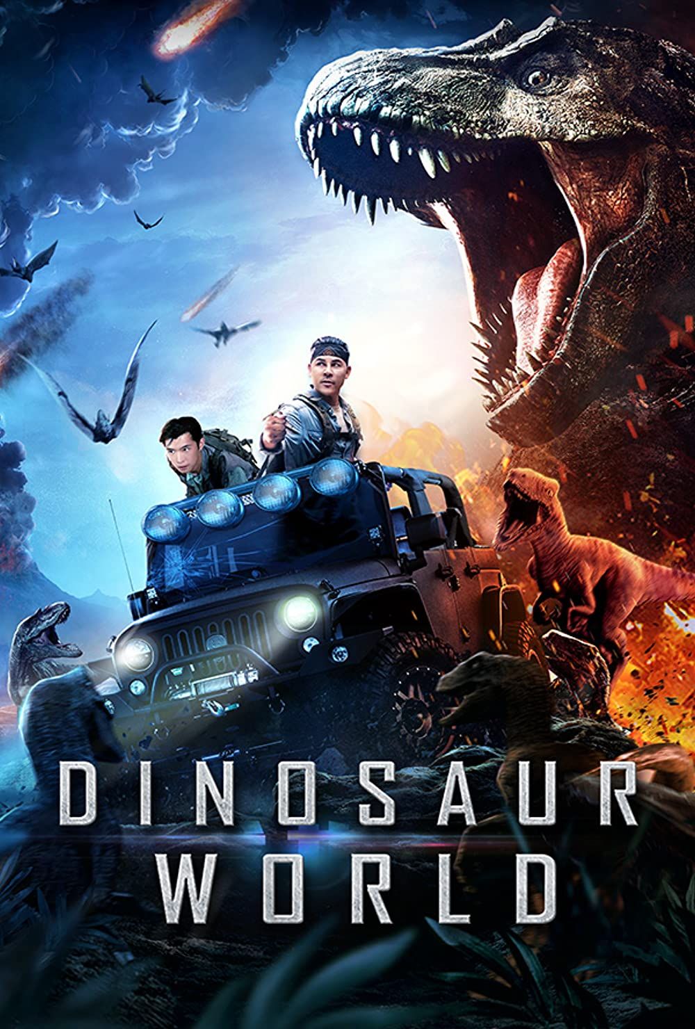 poster of Dinosaur World (2020) Hindi Dubbed HDRip