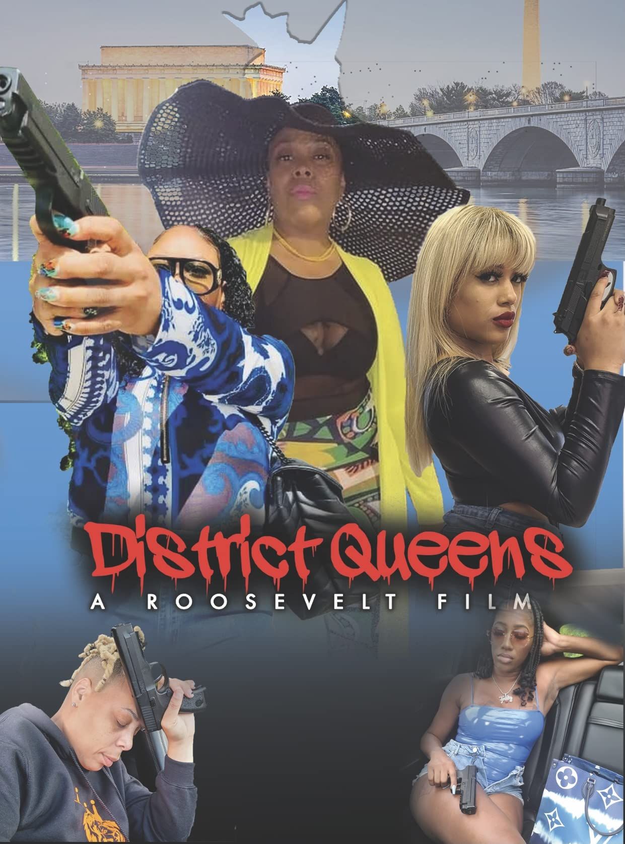 poster of District Queens: The Racine Robinson Story (2022) Hindi Dubbed (Unofficial) WEBRip