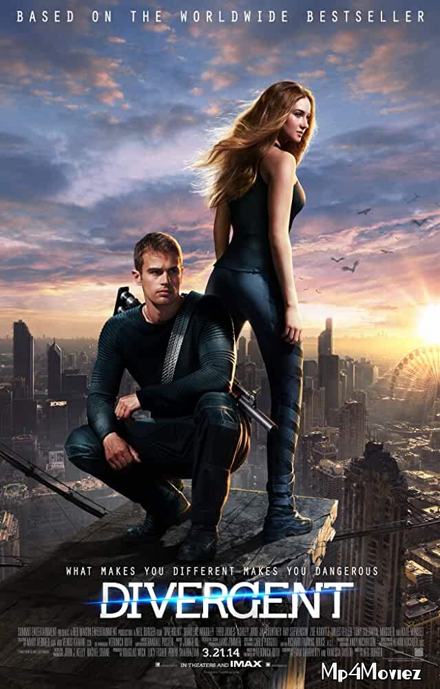 poster of Divergent 2014 Hindi Dubbed Full Movie