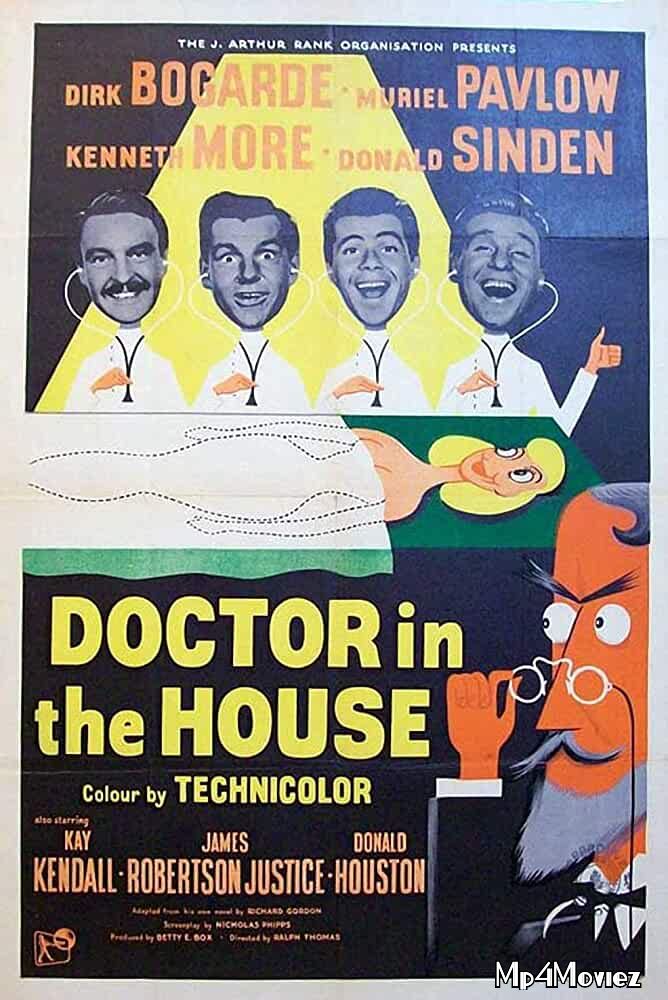 poster of Doctor in the House 1954 Hindi Dubbed Full Movie