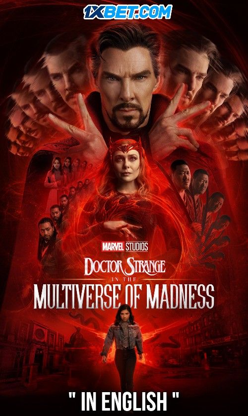 poster of Doctor Strange in the Multiverse of Madness (2022) English Full Movie HDCAMRip