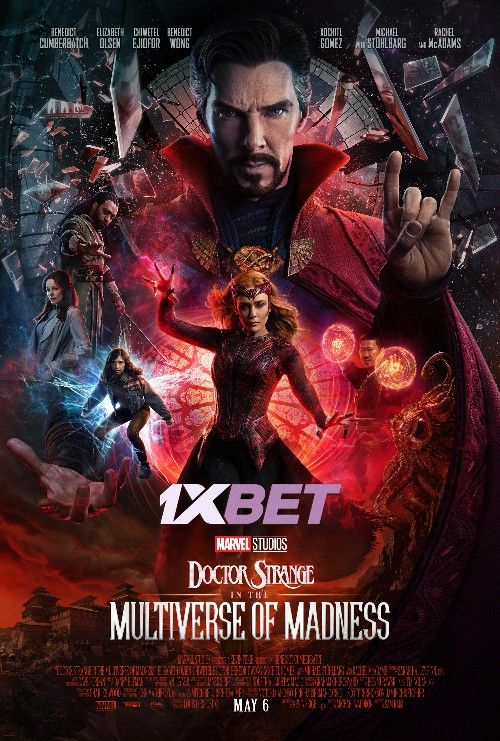 poster of Doctor Strange in the Multiverse of Madness (2022) Tamil Dubbed HDCAM