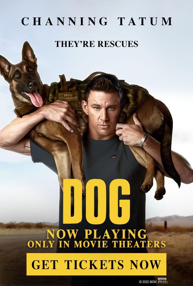 poster of Dog (2022) Hindi Dubbed Movie