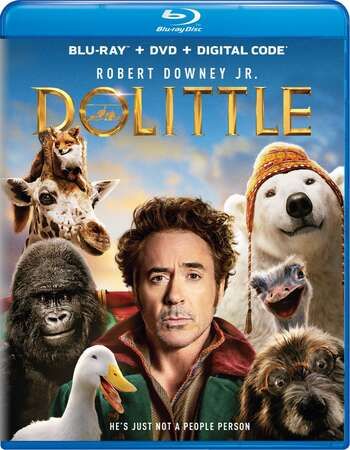 poster of Dolittle (2020) Hindi ORG Dubbed BluRay