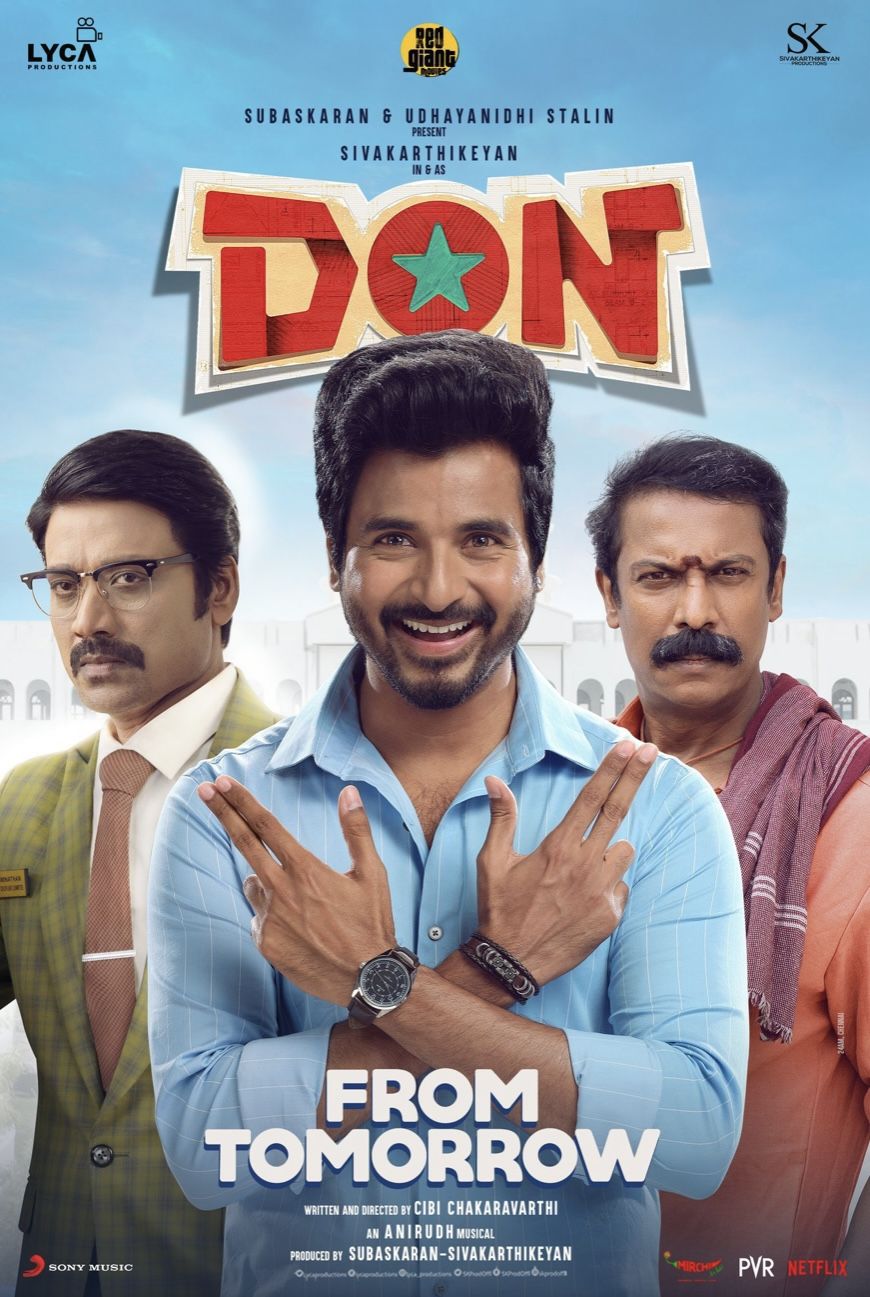 poster of Don (2022) Hindi Dubbed UNCUT HDRip