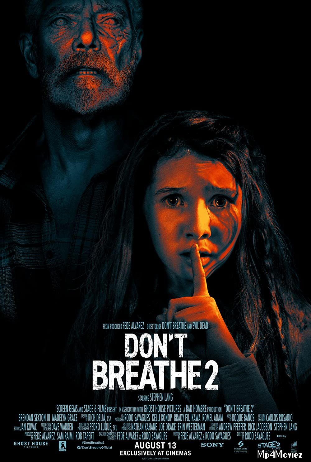 poster of Dont Breathe 2 (2021) English HDCAMRip