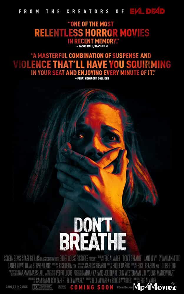 poster of Dont Breathe 2016 Hindi Dubbed BRRip