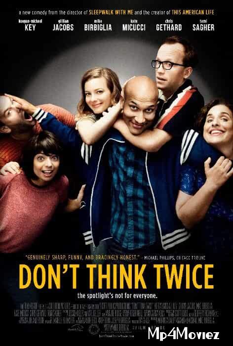 poster of Dont Think Twice 2016 Hindi Dubbed BluRay