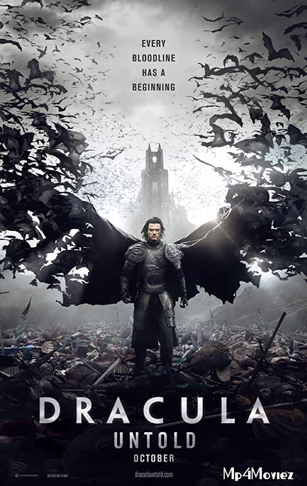 poster of Dracula Untold 2014 Hindi Dubbed ORG Full Movie