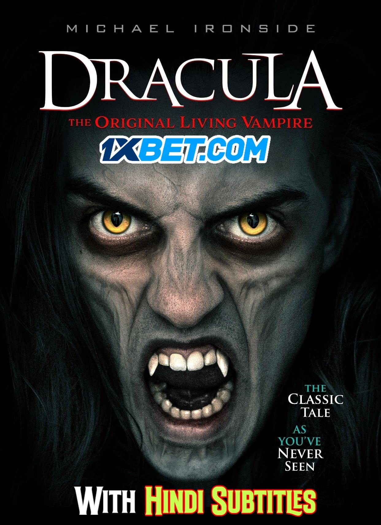 poster of Dracula: The Original Living Vampire (2022) English (With Hindi Subtitles) WEBRip