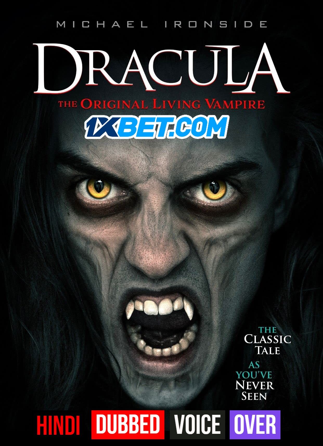 poster of Dracula: The Original Living Vampire (2022) Hindi (Voice Over) Dubbed WEBRip