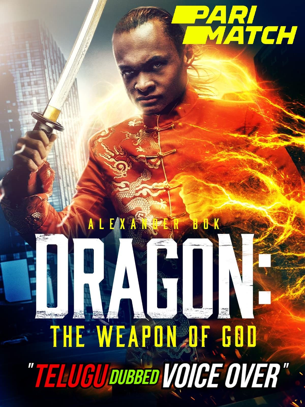 poster of Dragon: The Weapon of God (2022) Telugu (Voice Over) Dubbed WEBRip