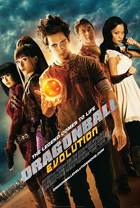 poster of Dragonball Evolution (2009) Hindi Dubbed BluRay