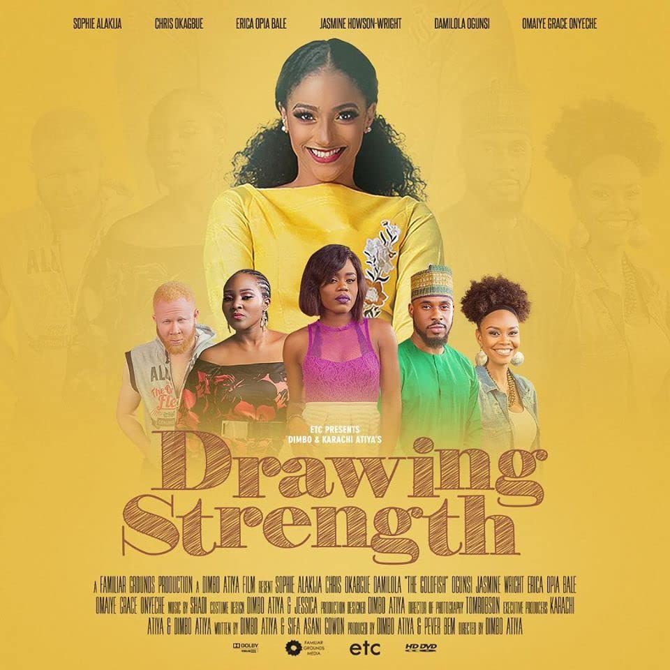 poster of Drawing Strength (2019) Hindi Dubbed (Unofficial) WEBRip