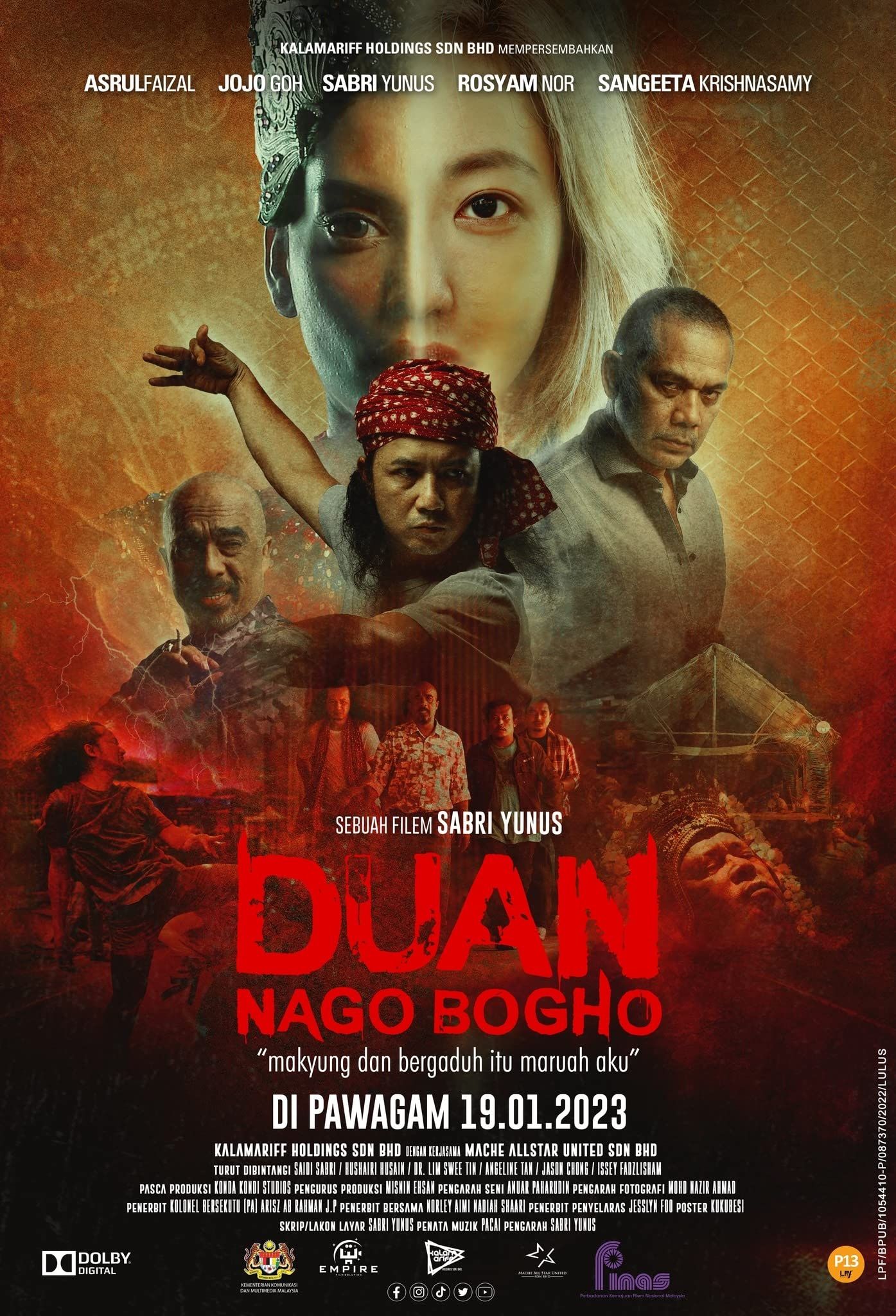 poster of Duan Nago Bogho 2023 Hindi Dubbed (Unofficial) WEBRip