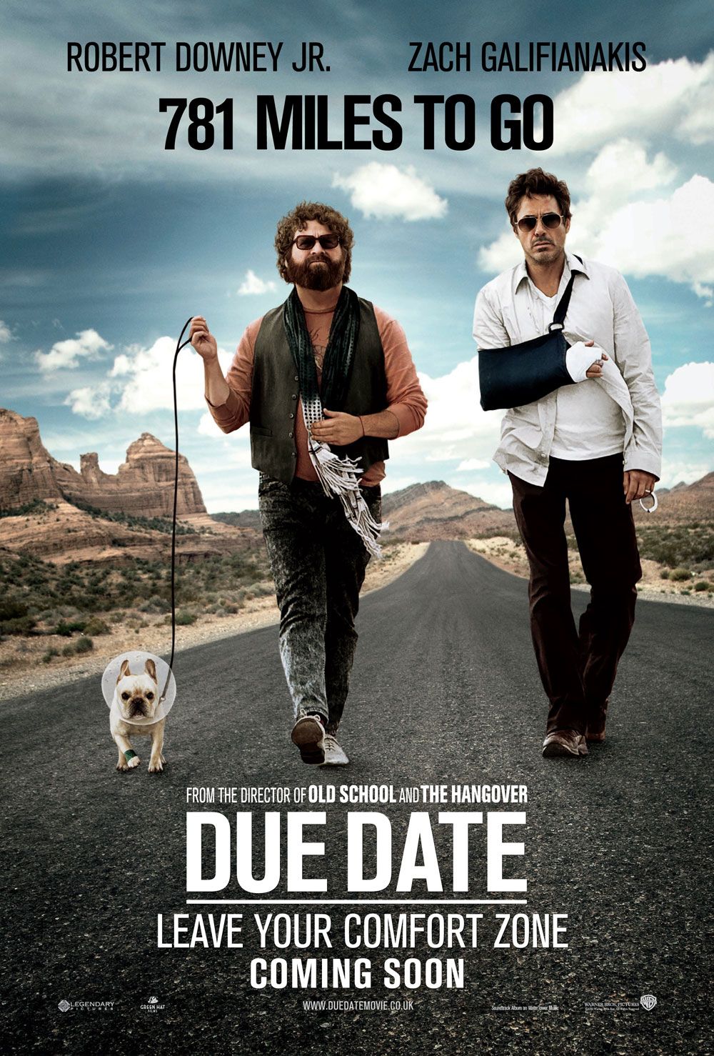 poster of Due Date (2010) Hindi Dubbed