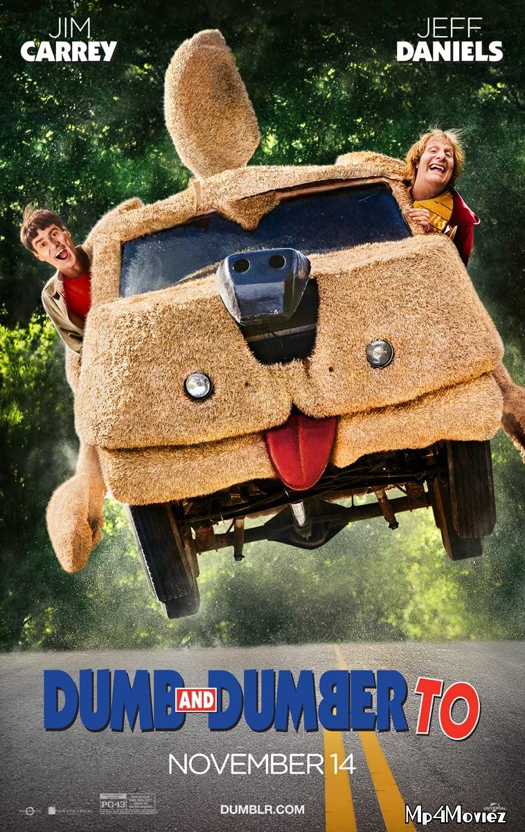 poster of Dumb and Dumber To (2014) Hindi Dubbed BRRip