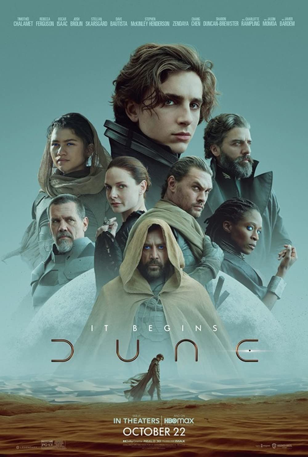 poster of Dune (2021) Hollywood English HDCAM