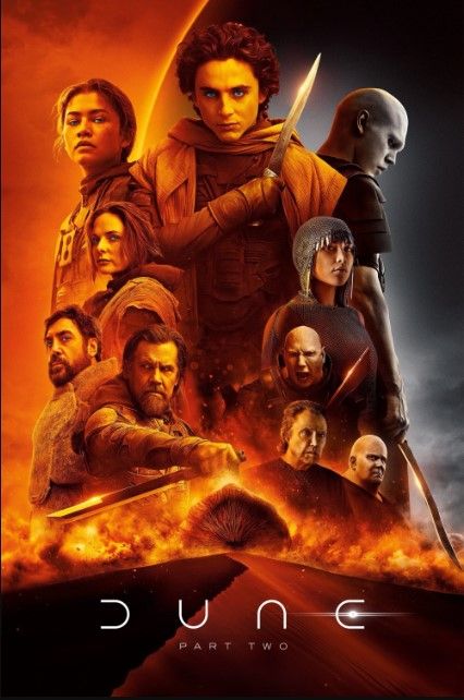 poster of Dune: Part Two (2024) ORG Hindi Dubbed Movie