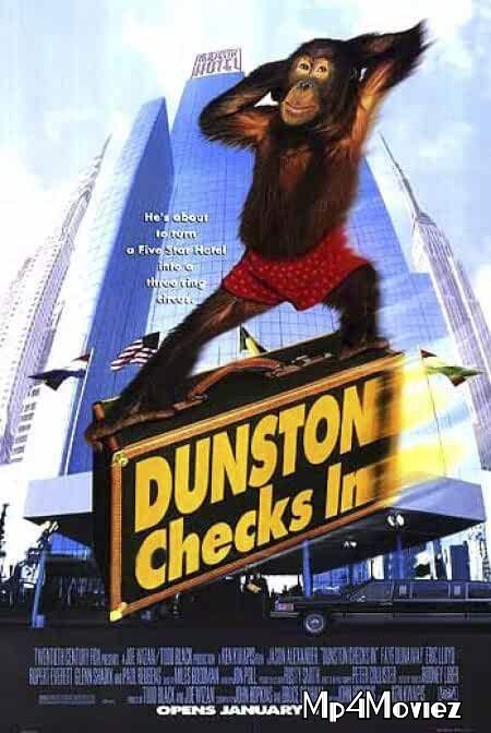 poster of Dunston Checks In 1996 Hindi Dubbed Full Movie