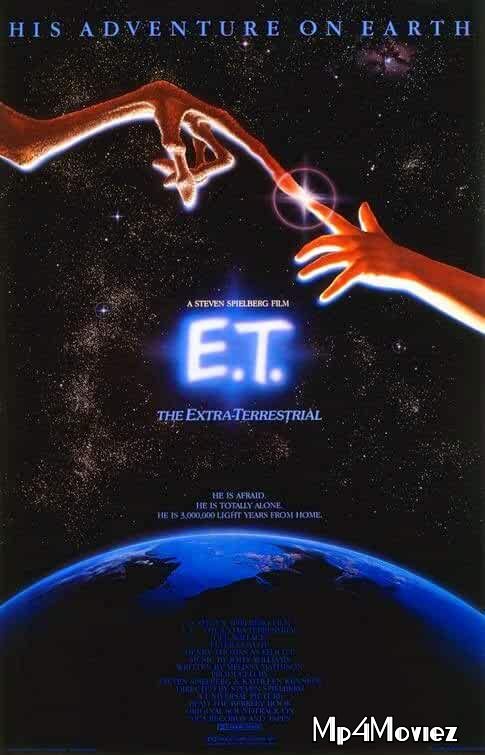 poster of E.T. the Extra-Terrestrial 1982 Hindi Dubbed Movie