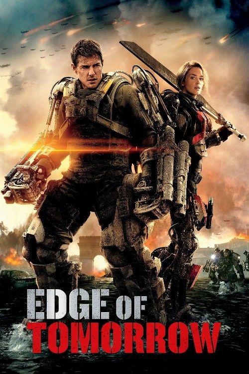 poster of Edge of Tomorrow (2014) Hindi Dubbed Movie