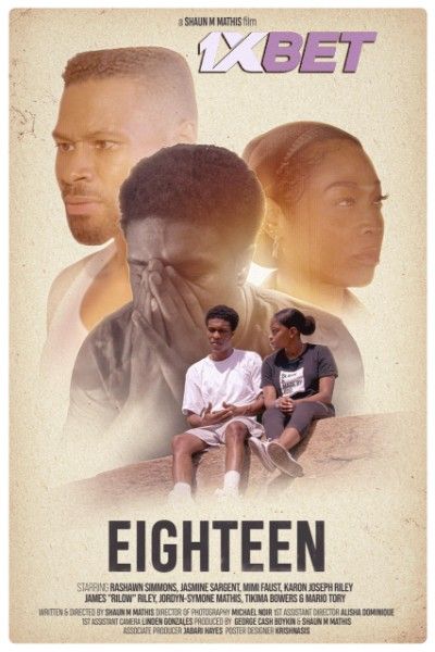 poster of Eighteen (2022) Hindi Dubbed (Unofficial) WEBRip