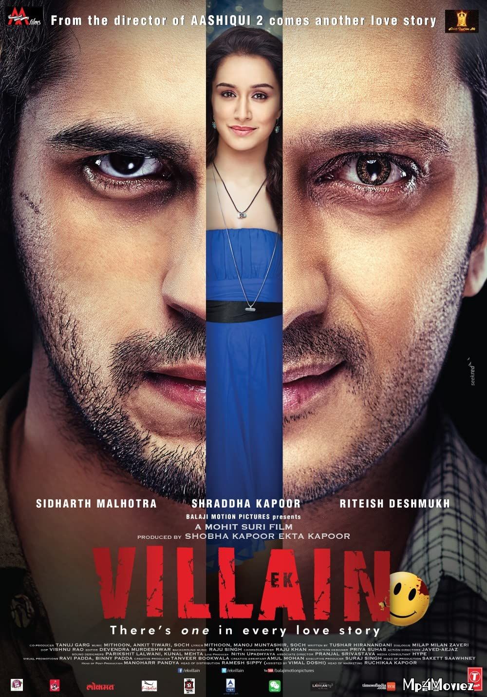 poster of Ek Villain (2014) Hindi HDRip