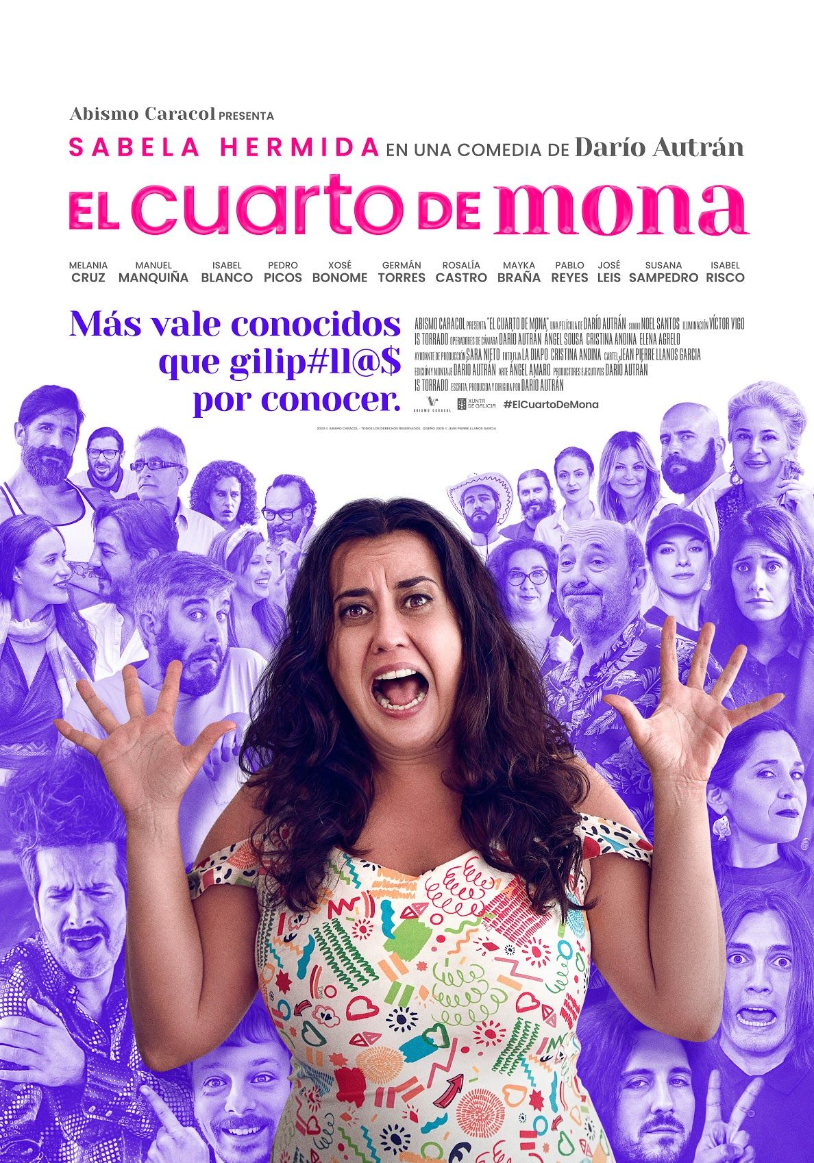 poster of El cuarto de Mona 2021 Hindi Dubbed (Unofficial) WEBRip