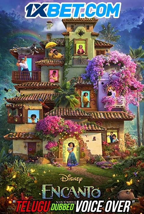 poster of Encanto (2021) Telugu (Voice Over) Dubbed WEB-DL