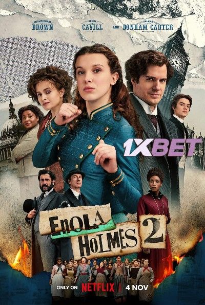 poster of Enola Holmes 2 (2022) Hindi Dubbed (Unofficial) WEBRip