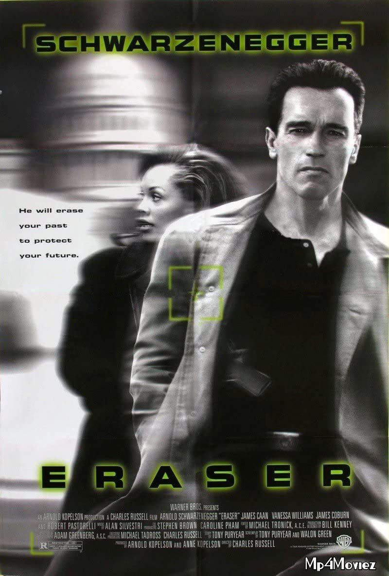 poster of Eraser 1996 Hindi Dubbed Movie