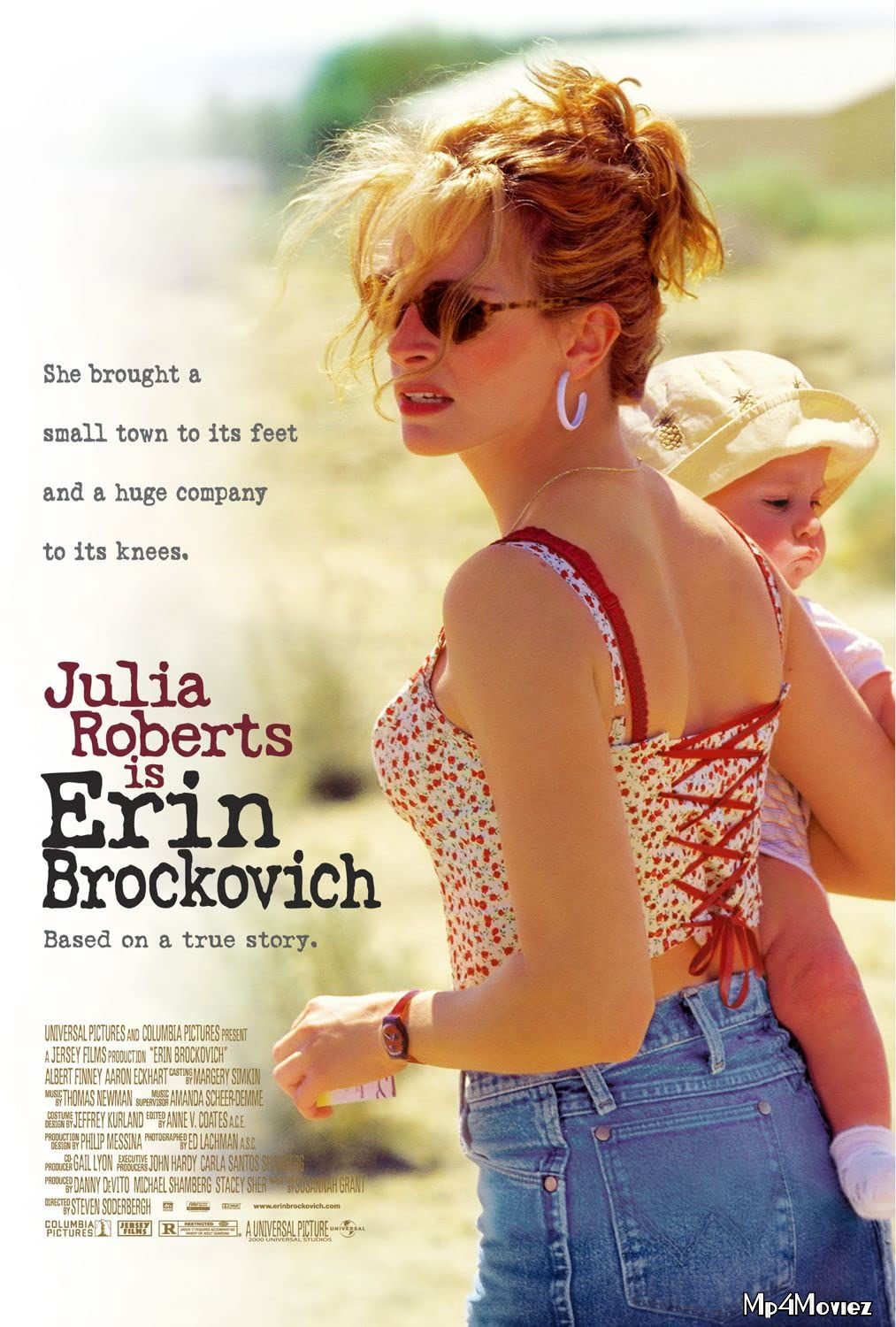 poster of Erin Brockovich 2000 Hindi Dubbed Movie