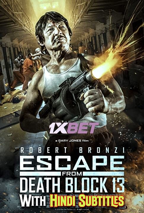 poster of Escape from Death Block 13 (2021) English (With Hindi Subtitles) WEBRip