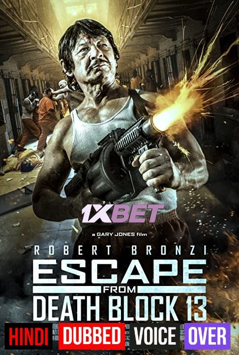 poster of Escape from Death Block 13 (2021) Hindi (Voice Over) Dubbed WEBRip