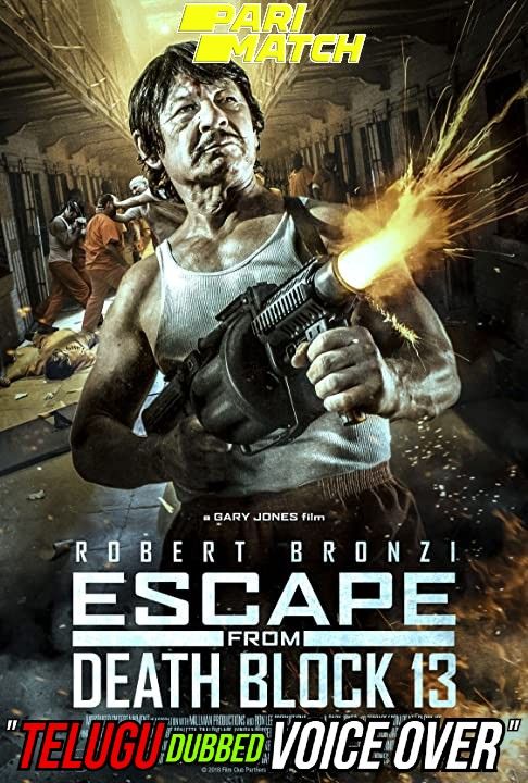 poster of Escape from Death Block 13 (2021) Telugu (Voice Over) Dubbed WEBRip