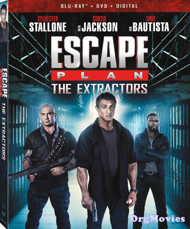 poster of Escape Plan The Extractors 2019 English DVDRip