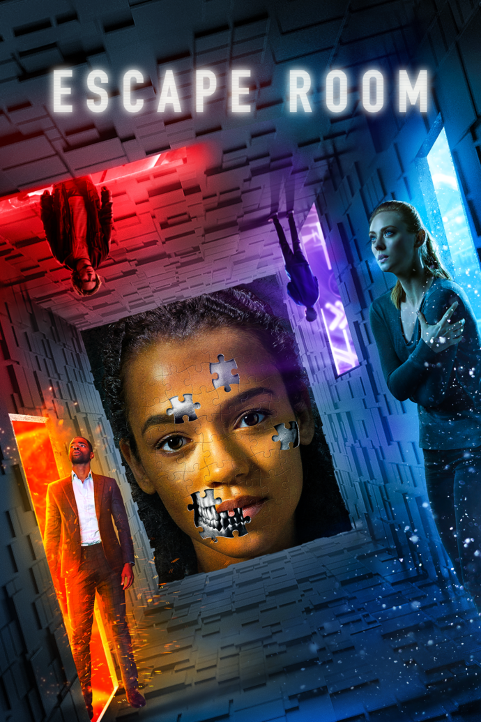 poster of Escape Room 2019 Full Movie In Hindi Dubbed