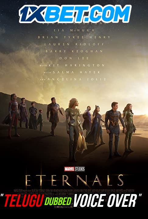 poster of Eternals (2021) Telugu (Voice Over) Dubbed WEBRip