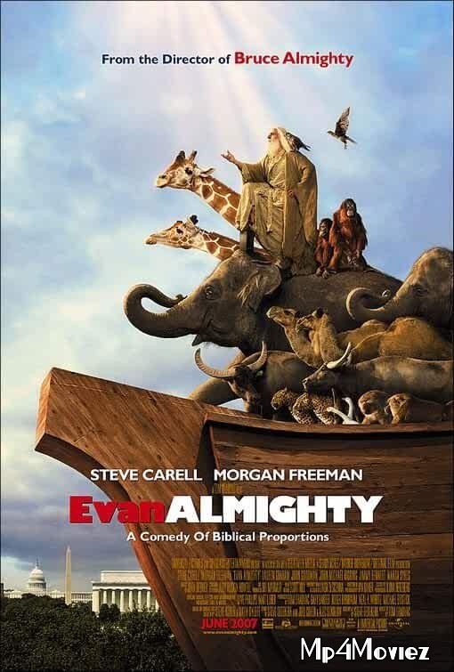 poster of Evan Almighty 2007 Hindi Dubbed Full Movie