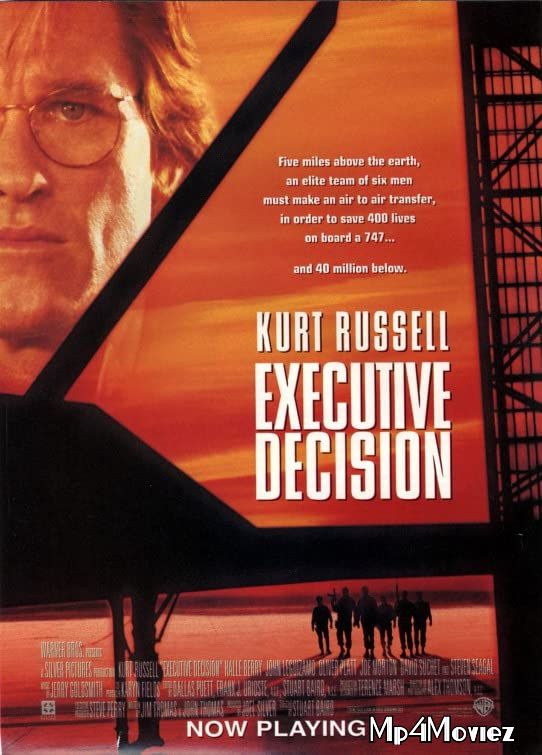 poster of Executive Decision 1996 Hindi Dubbed Movie