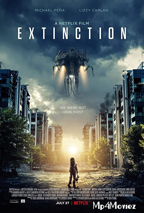 poster of Extinction (2018) Hindi (HQ Fan Dubbed) BRRip