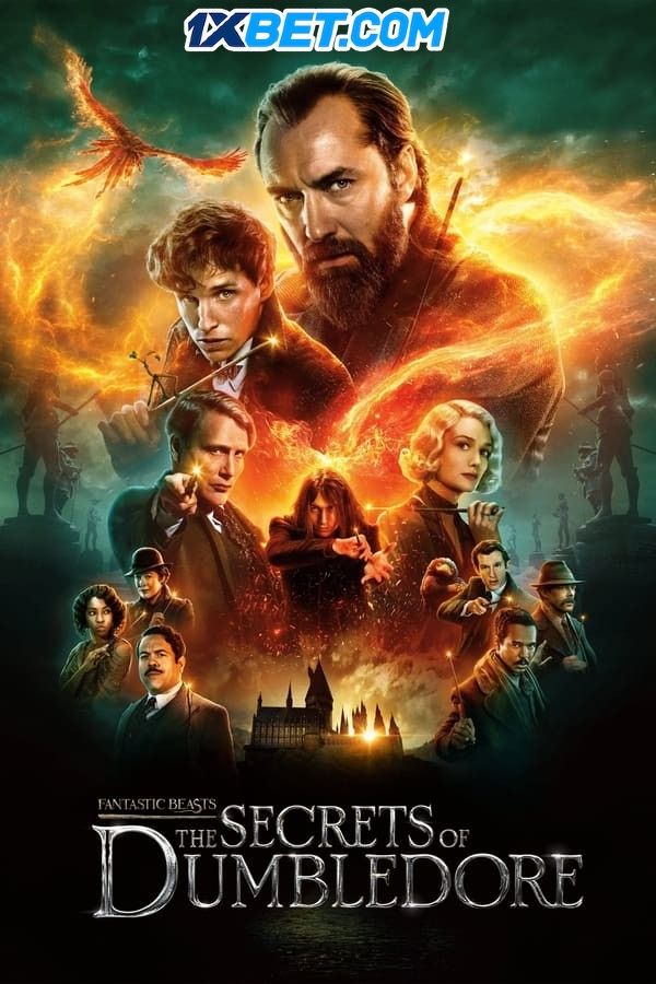 poster of Fantastic Beasts 3: The Secrets of Dumbledore (2022) Hindi Dubbed HDCAMRip