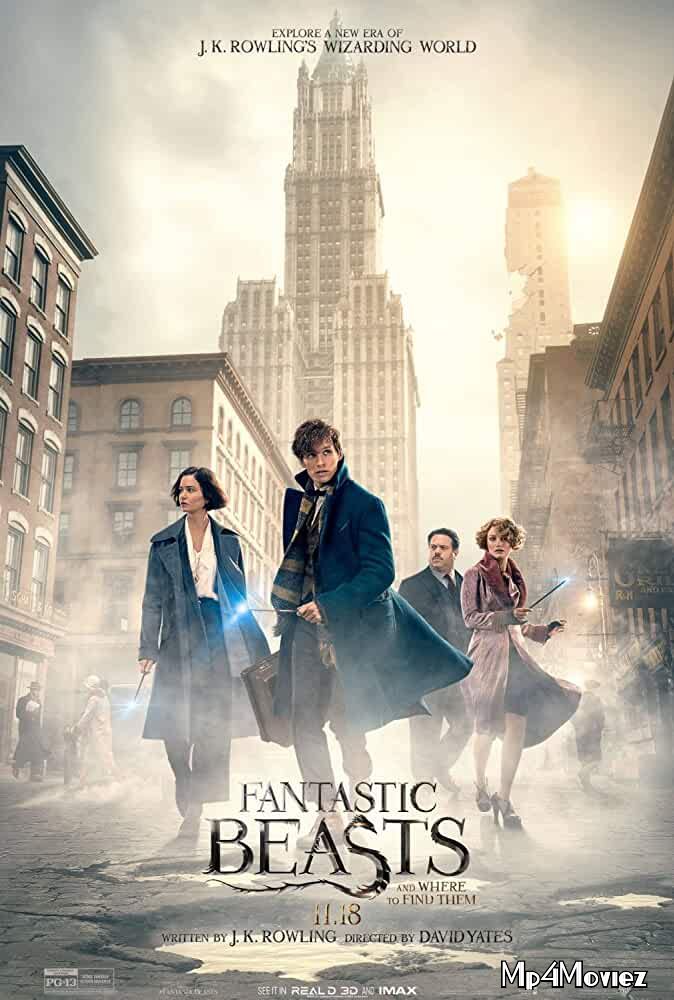 poster of Fantastic Beasts and Where to Find Them 2016 Hindi Dubbed Full Movie