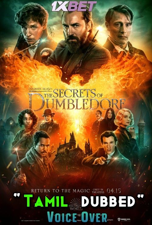 poster of Fantastic Beasts: The Secrets of Dumbledore (2022) Tamil Dubbed HDRip