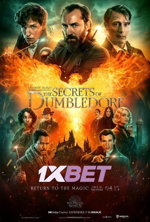 poster of Fantastic Beasts: The Secrets of Dumbledore (2022) Tamil Dubbed WEB-DL