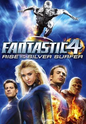 poster of Fantastic Four Rise of the Silver Surfer (2007) Hindi Dubbed BluRay