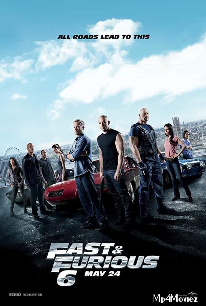 poster of Fast and Furious 6 2013 Hindi Dubbed Full Movie