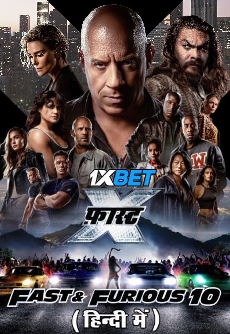 poster of Fast X (2023) Hindi Dubbed (Line Audio) HDRip